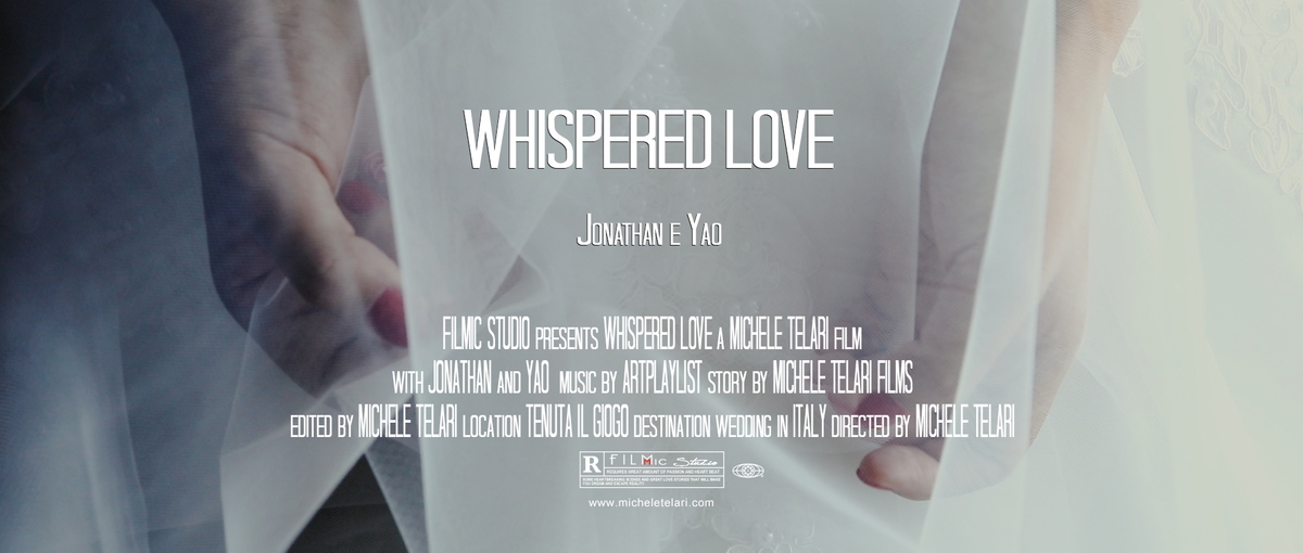 WHISPERED LOVE | Destination Wedding in Italy | Jonathan e Yao